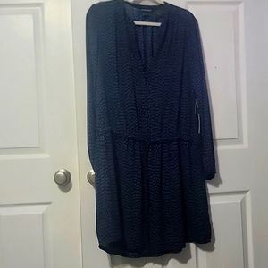 Hilary Radley XL drop-waisted lined dress